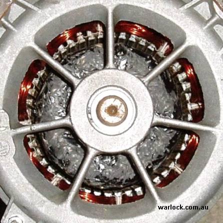A 1/4 hp induction motor was converted to a permanent magnet generator with much better results.